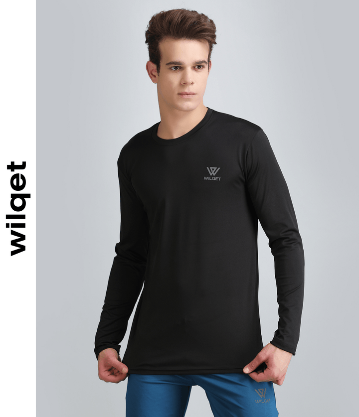 Mens Dryfit Full Sleeve Round Neck T-Shirts