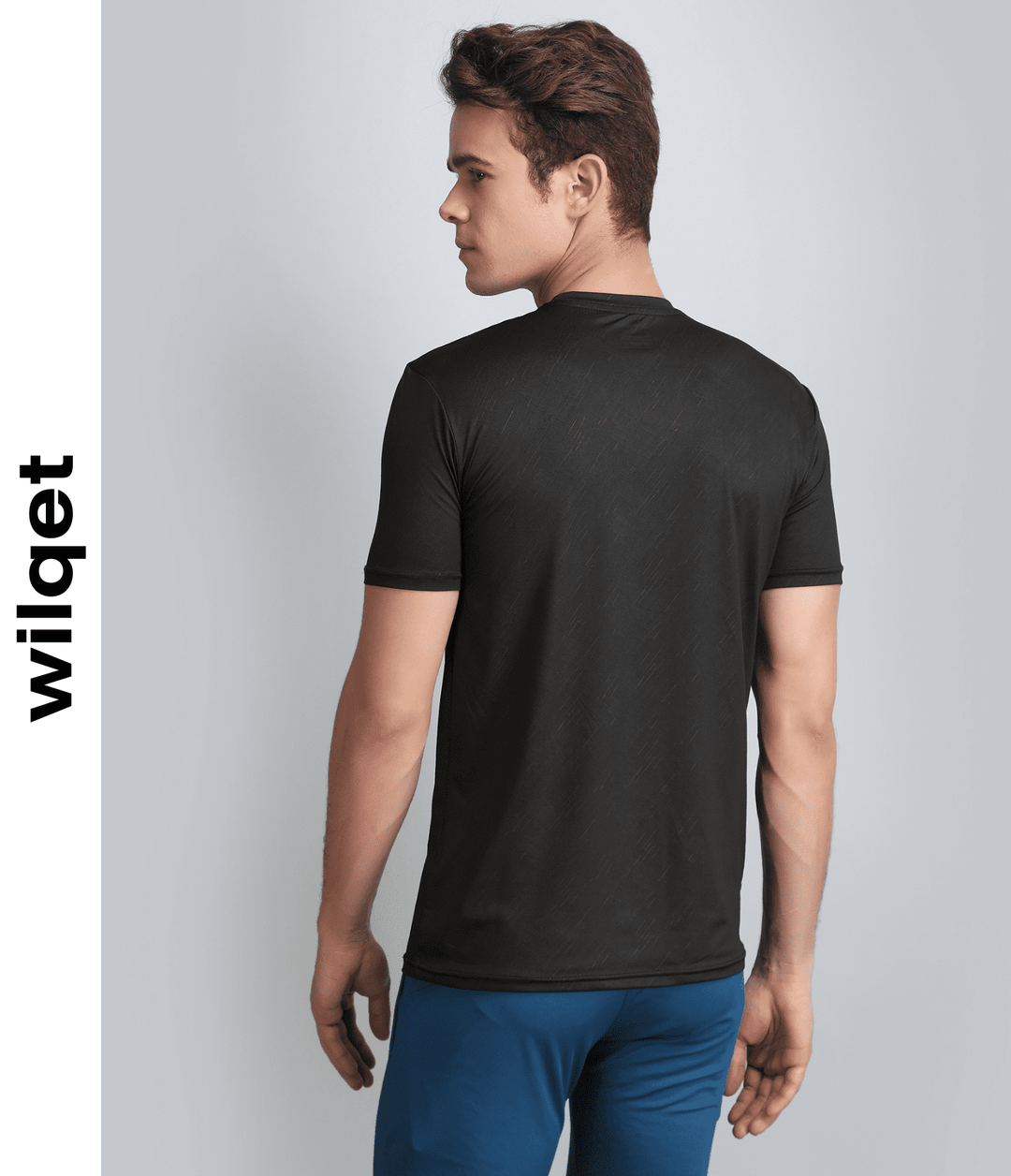 Mens Running SS Round Neck T-Shirt