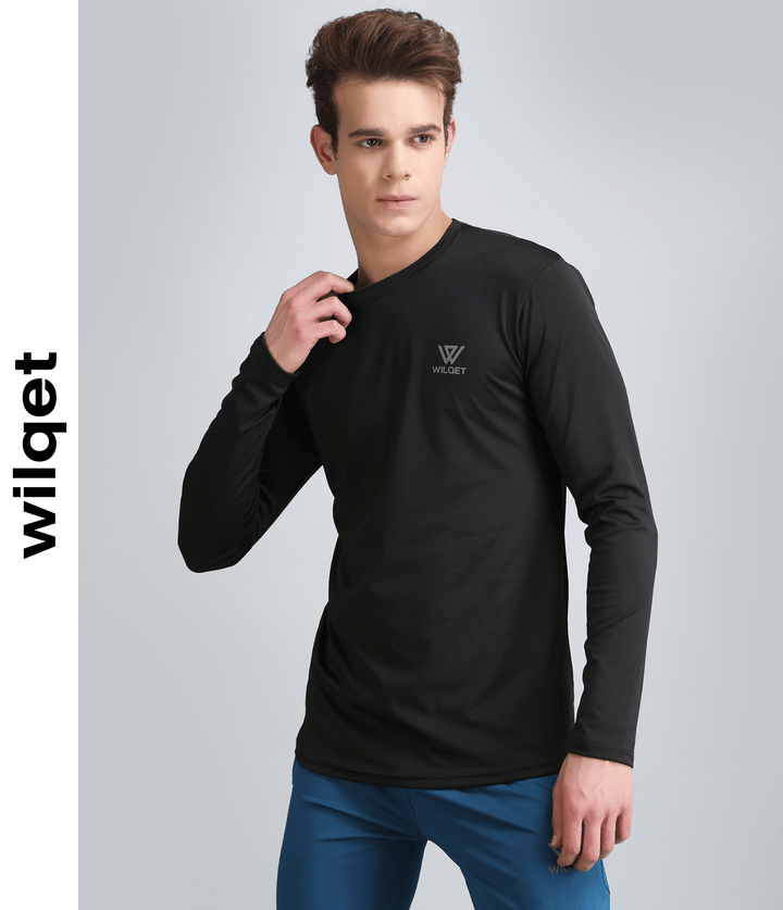 Mens Dryfit Full Sleeve Round Neck T-Shirts