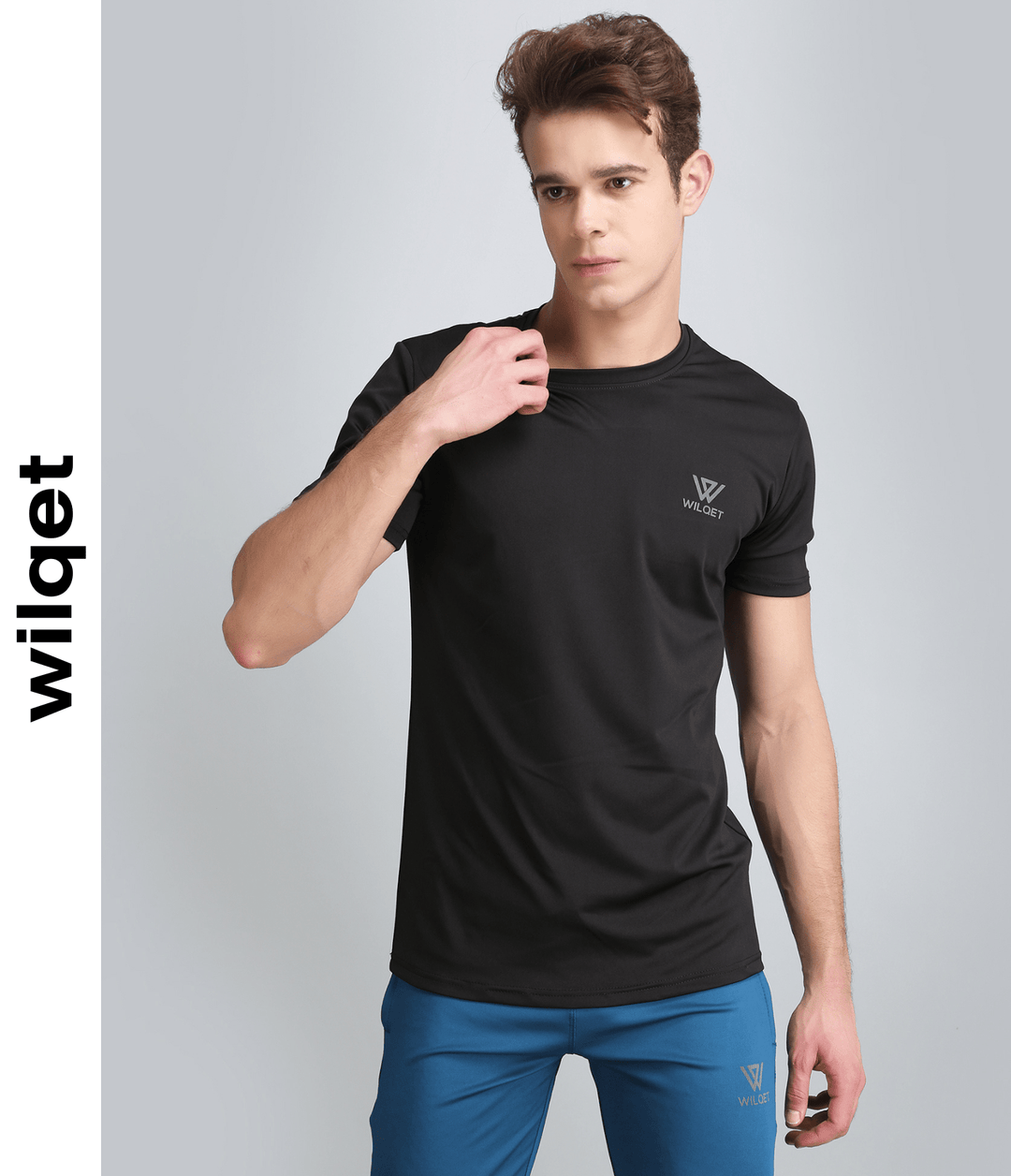 Mens Sports SS Round Neck T-Shirts