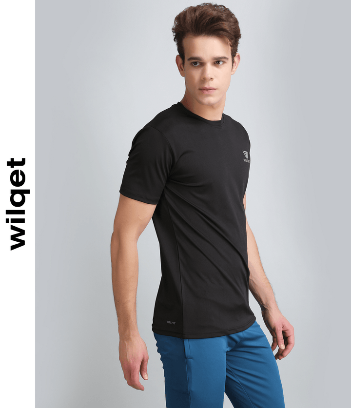 Mens Sports SS Round Neck T-Shirts